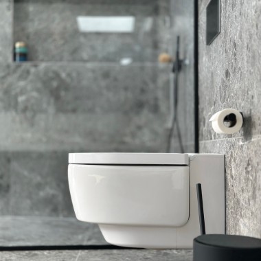 Geberit AquaClean Mera hos Arkitektvillaen. Geberit AquaClean Mera hos Arkitektvillaen.