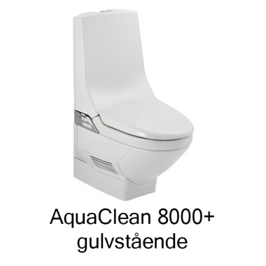 AquaClean 8000+ gulvstående AquaClean 8000+ gulvstående