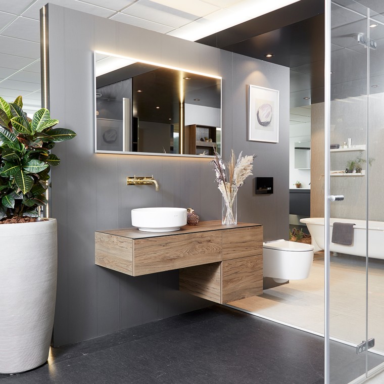 Geberit showroom i Albertslund Geberit showroom i Albertslund