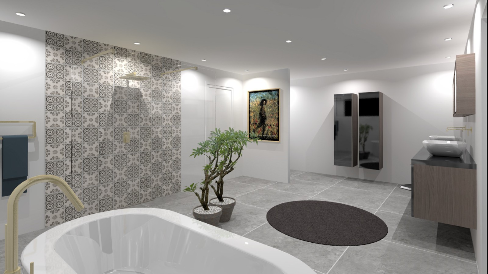 3D badeværelse