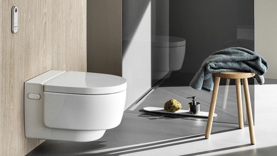 AquaClean Mera Comfort douchetoilet, hvid