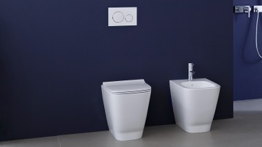 Smyle gulvstående back-to-wall toilet 