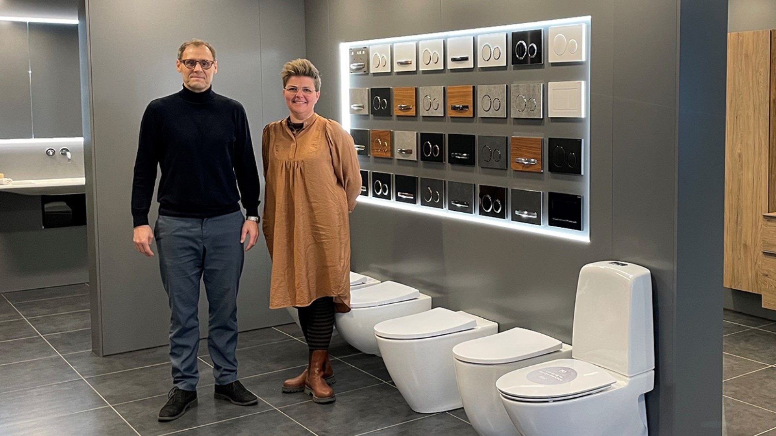 Geberit lystrup showroom Geberit lystrup showroom