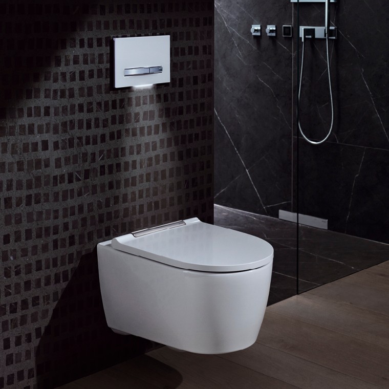 søskende Gør det godt skridtlængde Geberit væghængte toiletter i forskellige designs | Geberit DK