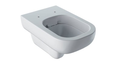 Smyle væghængt toilet, synlig montering