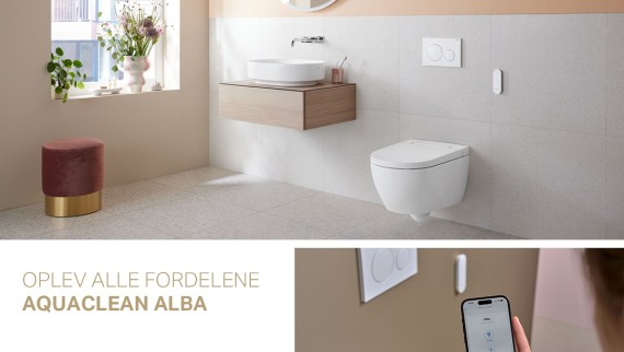 AquaClean Alba douchetoilet
