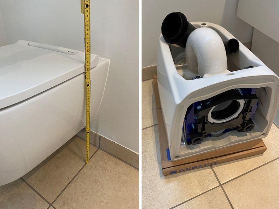 Geberit ONE højdejusterbar case Geberit ONE højdejusterbar case