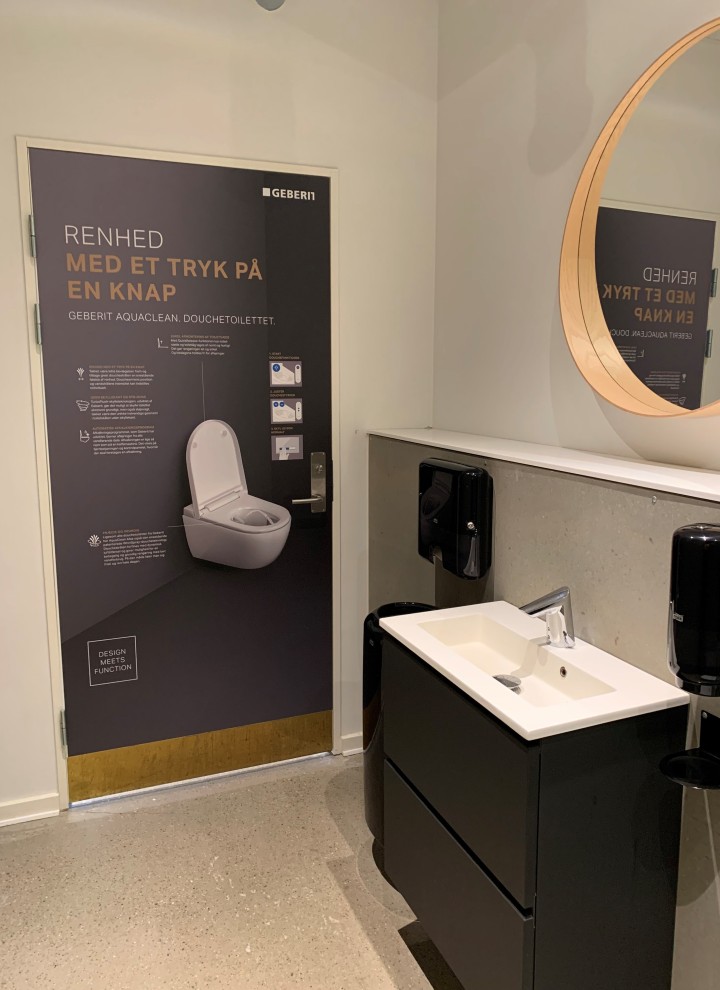 Skoletoilet på Sct. Knuds Skole i Fredericia