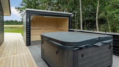 Spabad og sauna i sommerhus Spabad og sauna i sommerhus