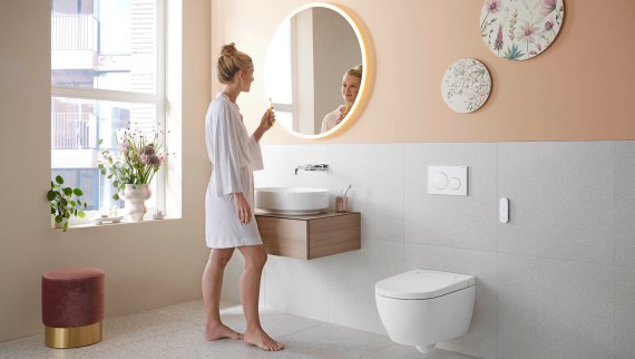 Smart home løsninger med Geberit Smart home løsninger med Geberit
