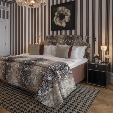 Hotelværelse på Grand Hôtel Stockholm (© Andy Liffner) Hotelværelse på Grand Hôtel Stockholm (© Andy Liffner)