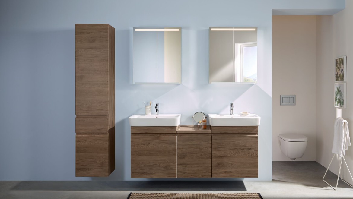 Geberit Renova Plan dobbeltvask Geberit Renova Plan dobbeltvask