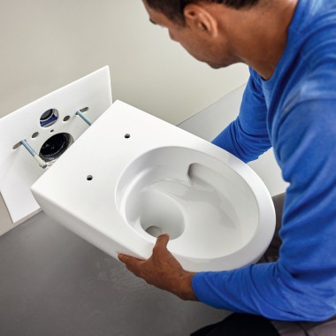 Acanto WC med EFF3 teknologi (© Geberit)