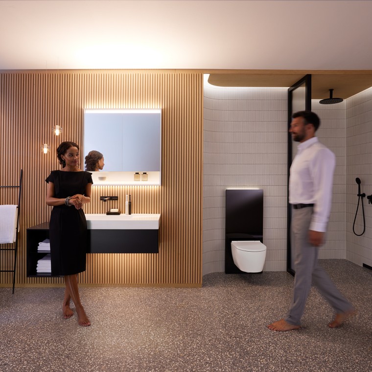 Geberit ONE spejlskab med ComfortLight Geberit ONE spejlskab med ComfortLight