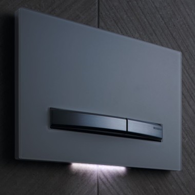 Geberit Sigma50 betjeningsplade med DuoFresh (© Geberit) Geberit Sigma50 betjeningsplade med DuoFresh (© Geberit)