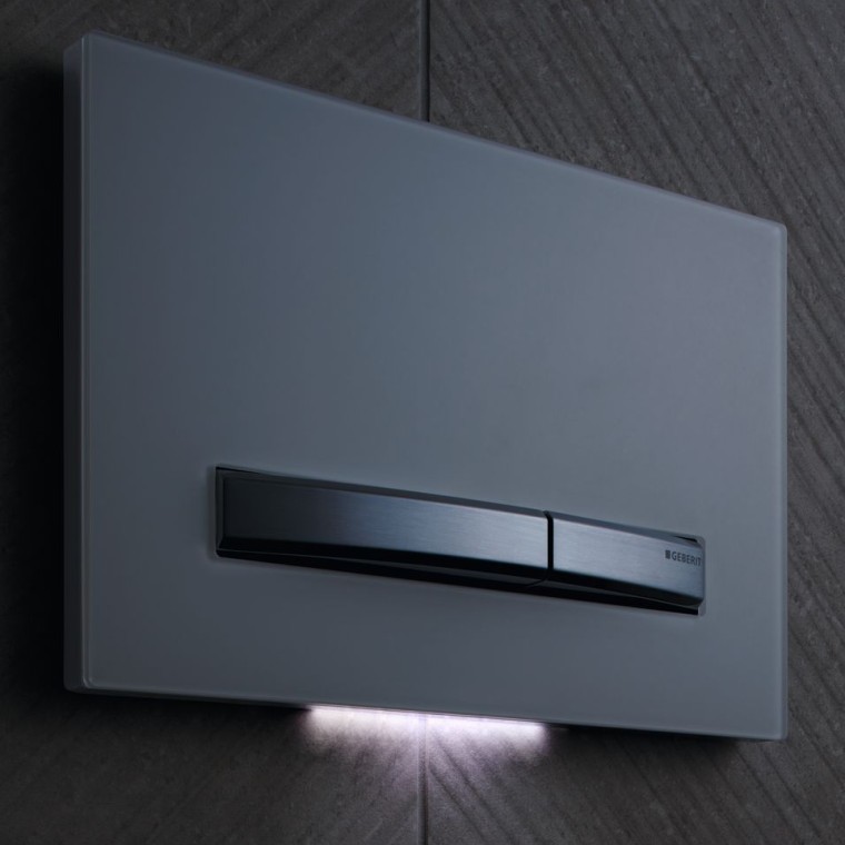 Geberit Sigma50 betjeningsplade med DuoFresh (© Geberit) Geberit Sigma50 betjeningsplade med DuoFresh (© Geberit)