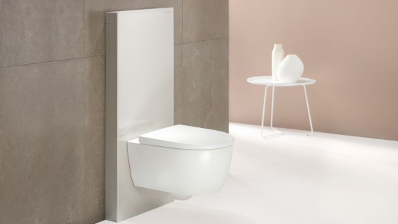 Spar plads med Geberit Monolith toilet Spar plads med Geberit Monolith toilet