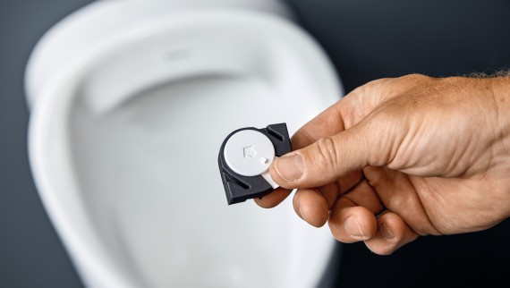 Innovativt urinalskyl Innovativt urinalskyl