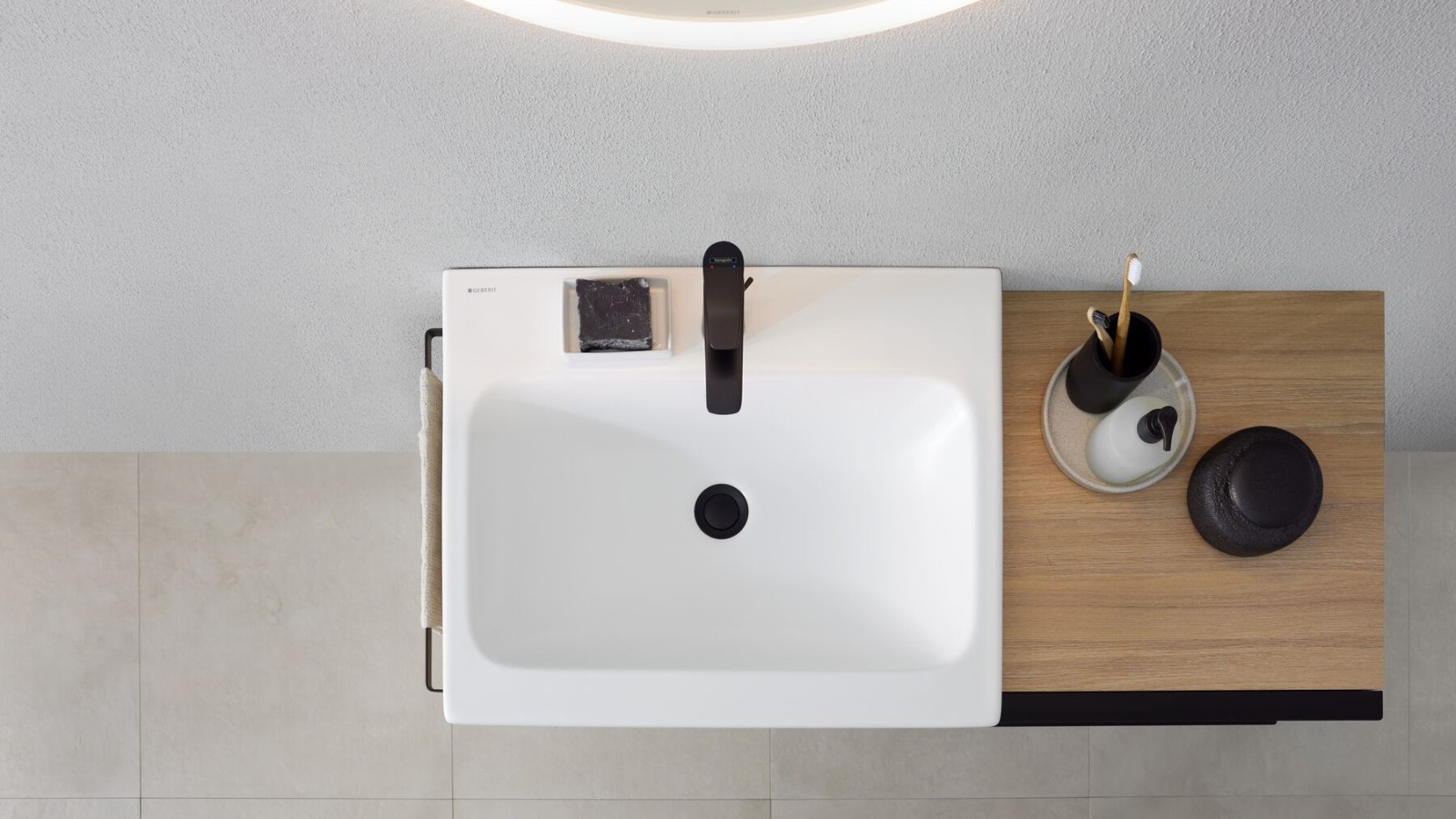 Geberit iCon badeværelsesserien i eg Geberit iCon badeværelsesserien i eg