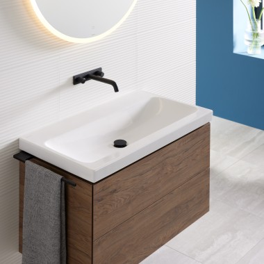 Geberit iCon-badeværelsesvask med Geberit ONE-underskab Geberit iCon-badeværelsesvask med Geberit ONE-underskab