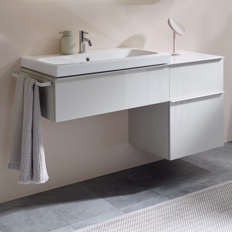 Geberit iCon underskab i hvid med holdegreb Geberit iCon underskab i hvid med holdegreb