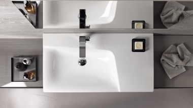 Geberit Xeno² asymmetrisk håndvask