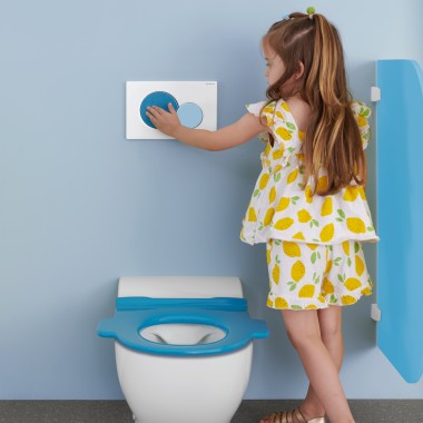 Geberit Bambini gulvstående toilet til børn