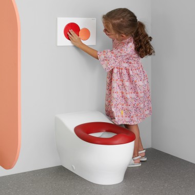 Geberit Bambini gulvstående toilet til små børn op til 3 år