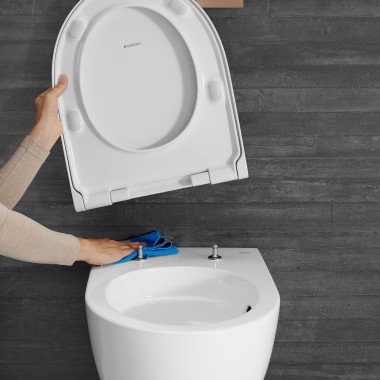 Geberit Acanto-toilet med quick release Geberit Acanto-toilet med quick release