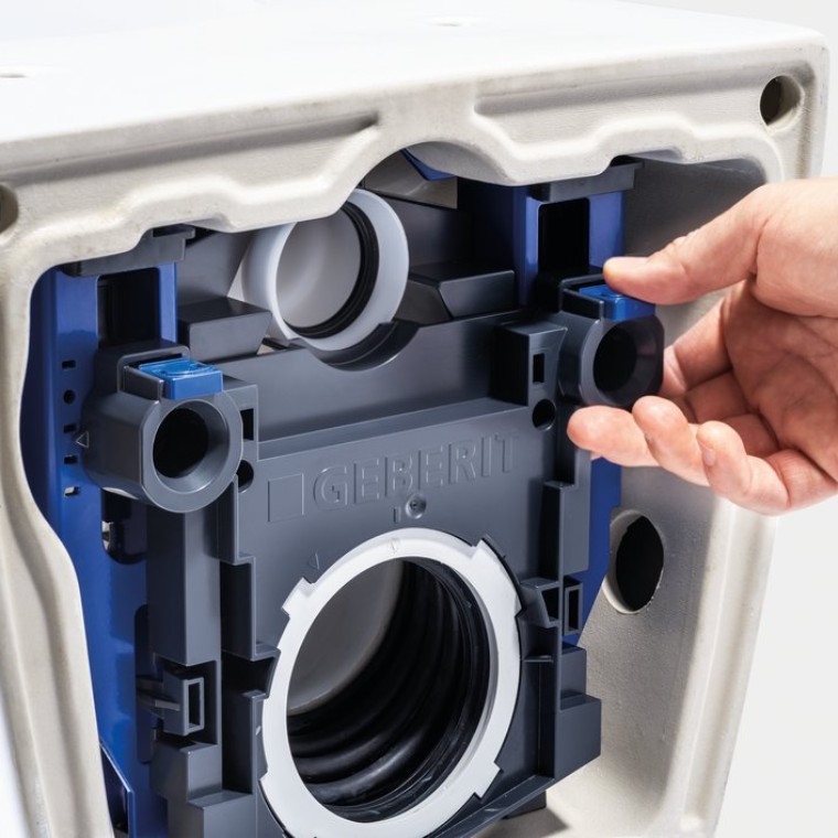 Geberit ONE toilet med integreret højdejusterbarhed