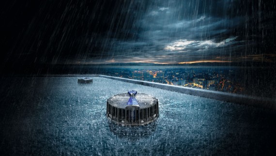 Geberit PE rør til tagafvanding