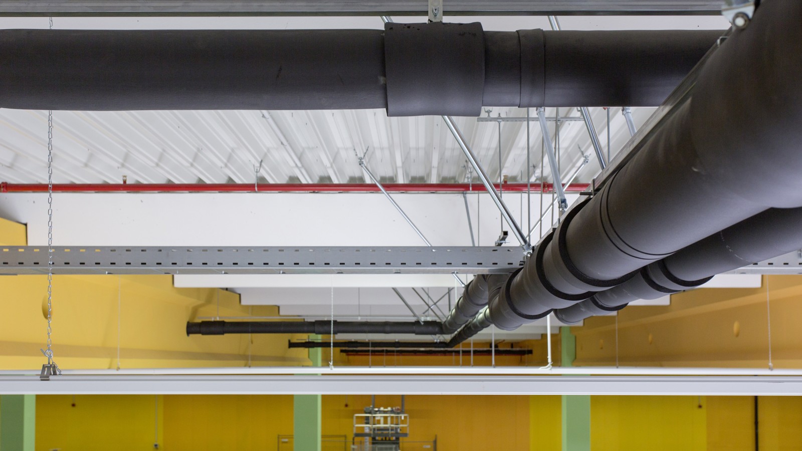 Geberit PE rør med Geberit Pluvia