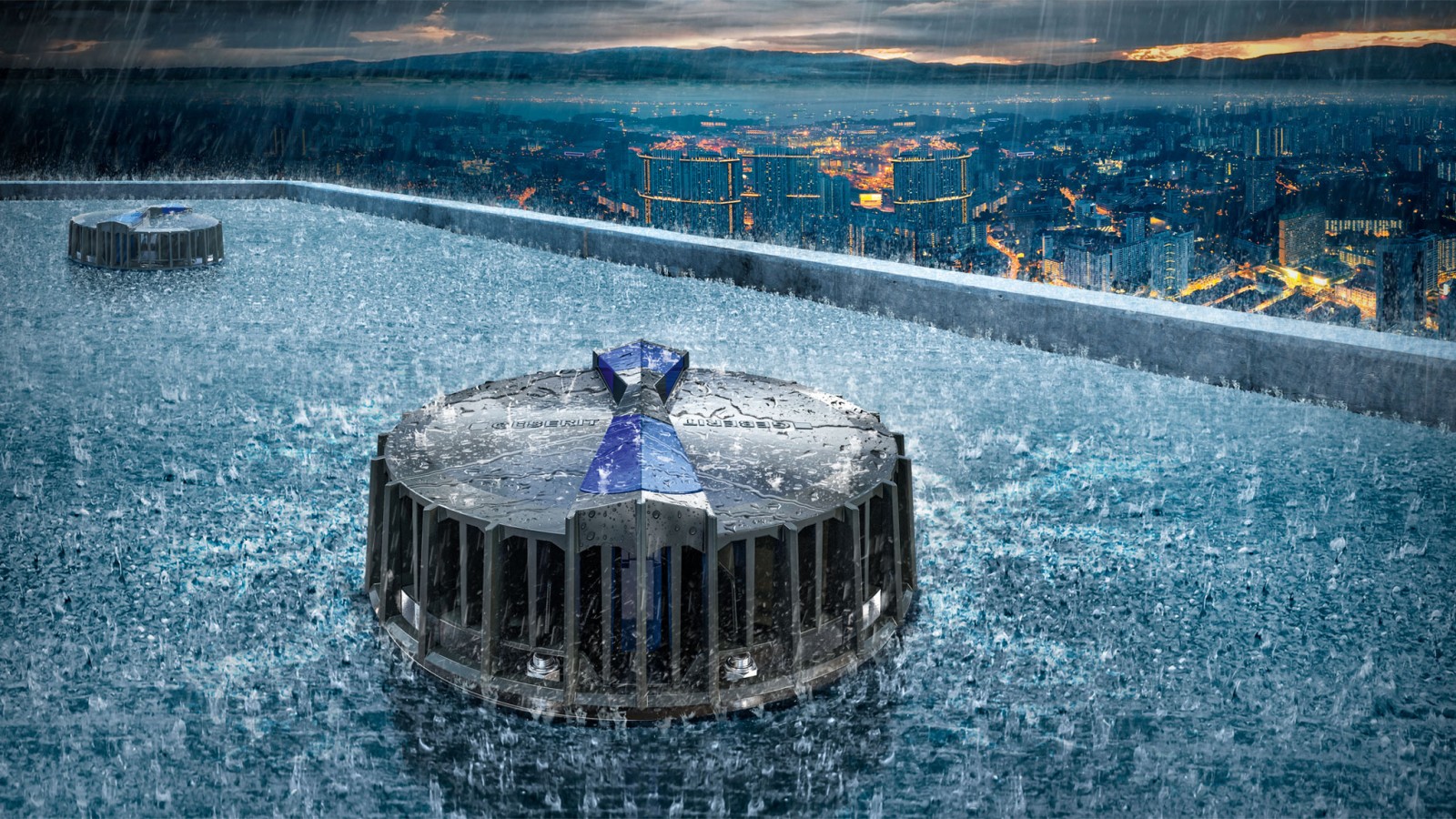 Geberit Pluvia tagafvanding