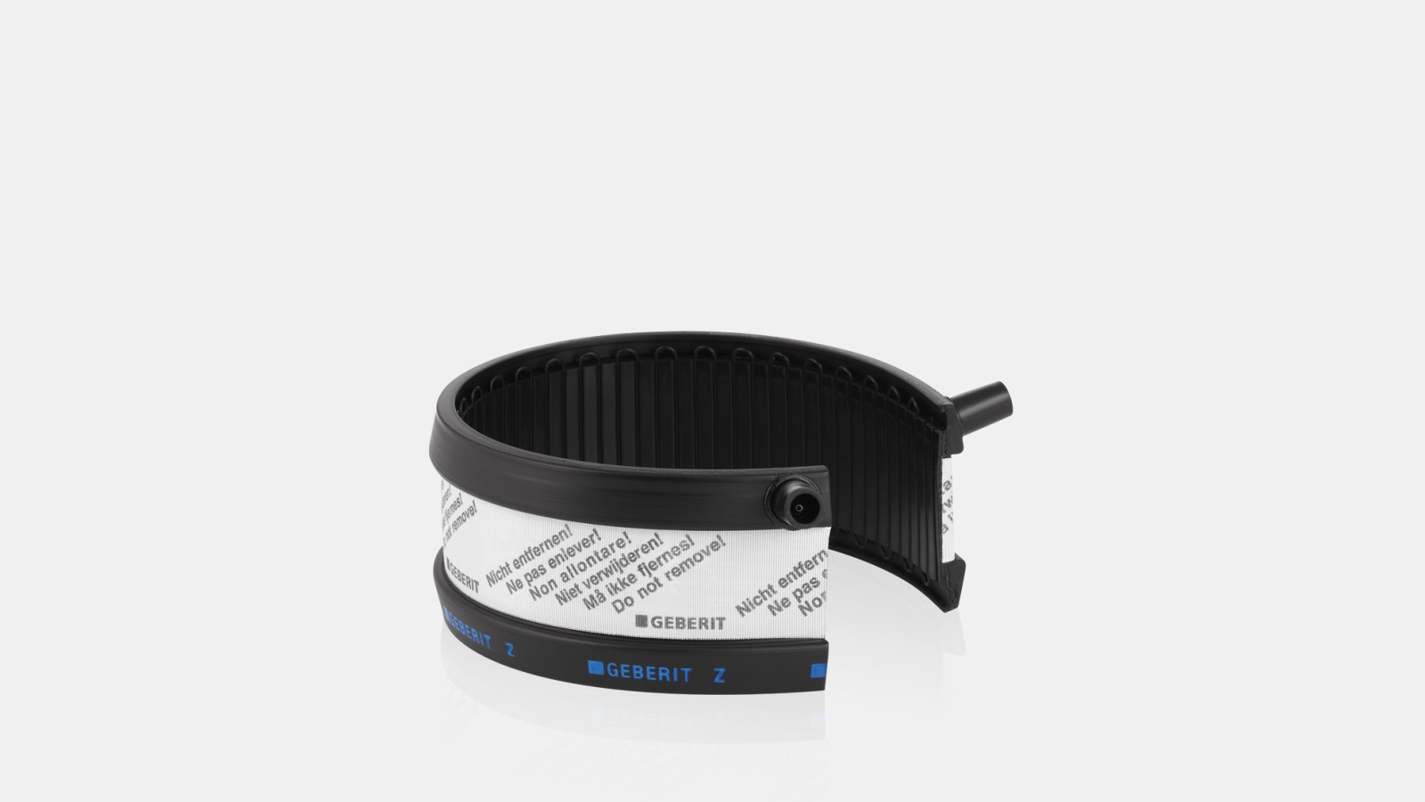 Geberit Pluvia: Nem installation af ankerpunkterne med Geberit elektrosvejsebånd.