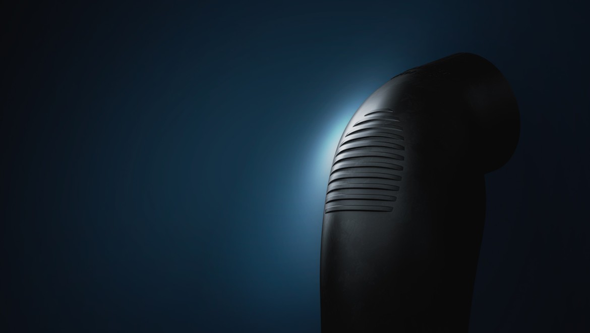 Lydisoleringsribber på Geberit Silent-db20-fittings