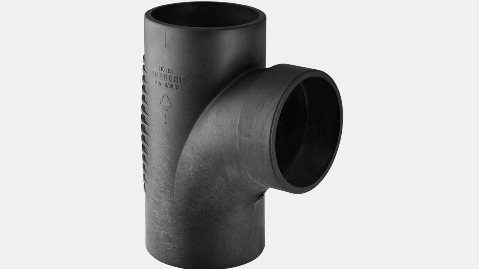 Geberit Silent-db20 sweptentry grenrør 88,5° Geberit Silent-db20 sweptentry grenrør 88,5°