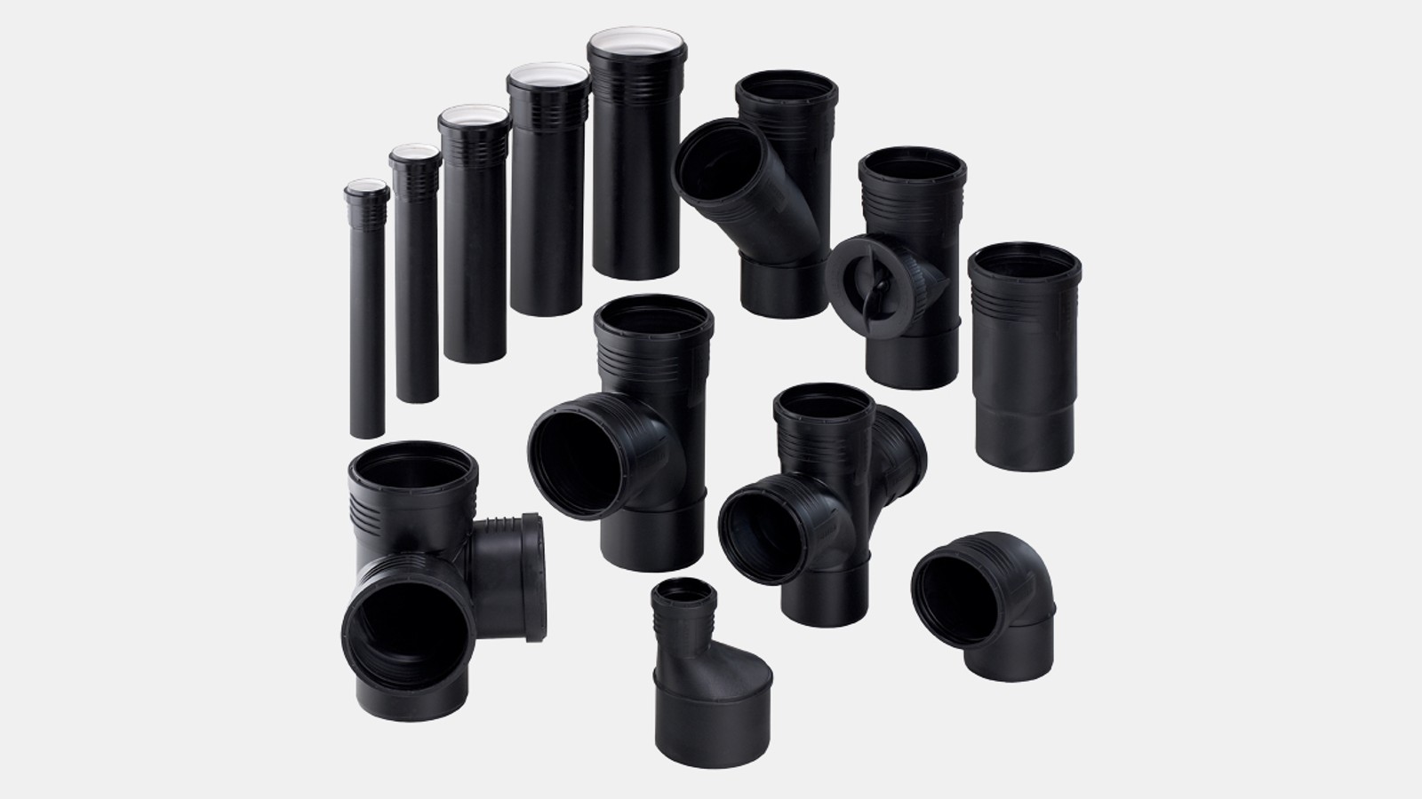 Geberit Silent-PP rør og fittings Geberit Silent-PP rør og fittings