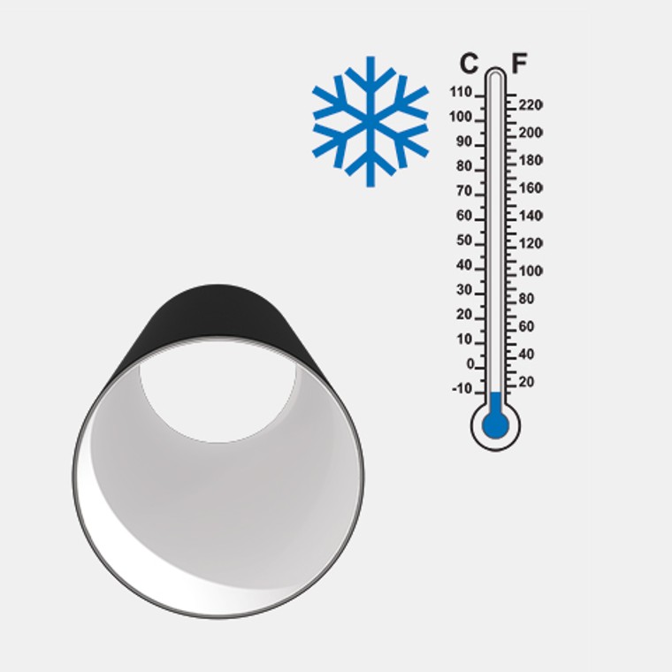 Bearbejdning ved lave temperaturer: Materialets høje kuldeslagsbestandighed sikrer pålidelig bearbejdning, selv ved lave temperaturer.