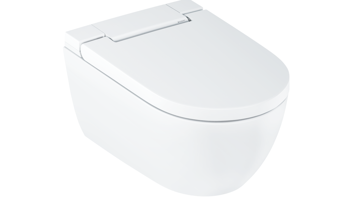 Geberit AquaClean Alba douchetoilet Geberit AquaClean Alba douchetoilet
