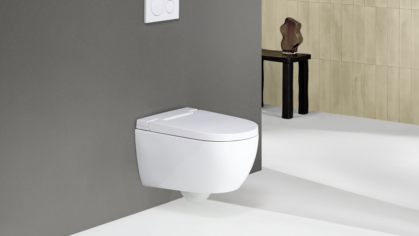 Geberit AquaClean Alba med Sigma20-fjernbetjening Geberit AquaClean Alba med Sigma20-fjernbetjening