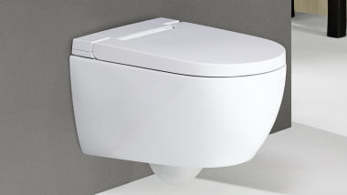 Geberit AquaClean Alba med Sigma20-fjernbetjening