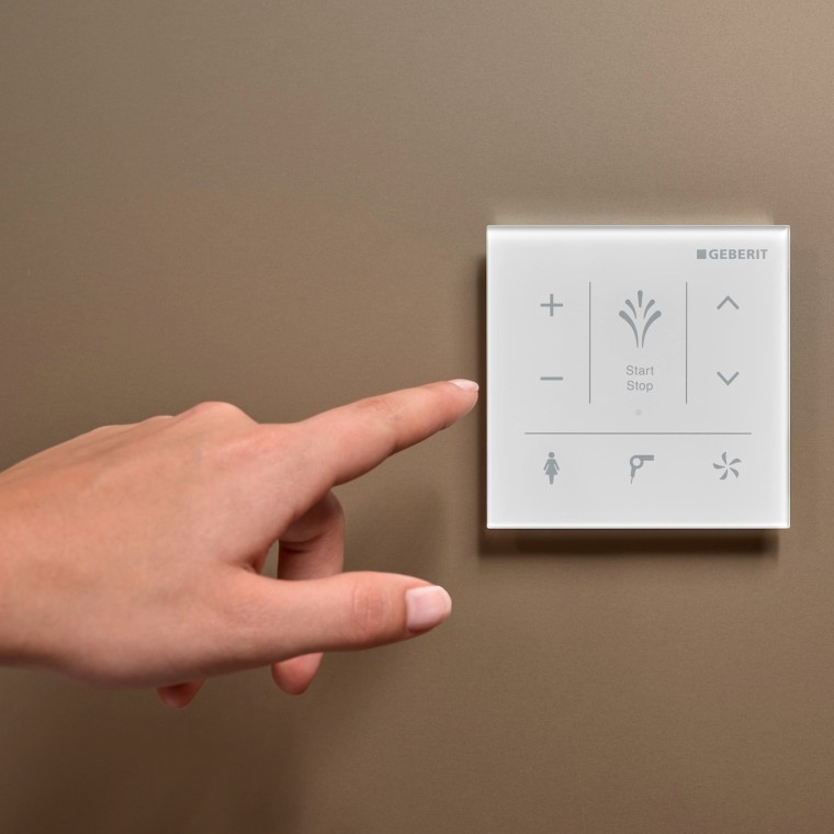 Geberit AquaClean Mera vægkontrolpanel Geberit AquaClean Mera vægkontrolpanel