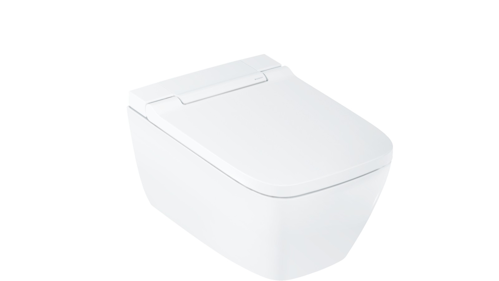 Geberit AquaClean Sela Square med alpin-hvid designafdækning