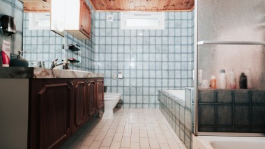 Norsk badeværelse inden renovering