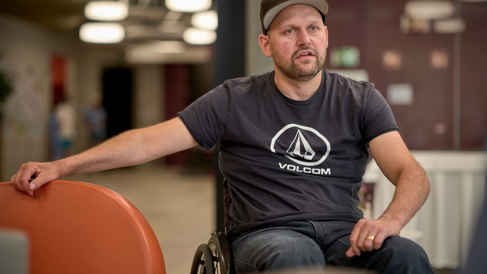 Interview med Peter Roos fra Swiss Paraplegic Centre i Nottwil (© Ben Huggler) Interview med Peter Roos fra Swiss Paraplegic Centre i Nottwil (© Ben Huggler)