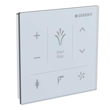 Vægmonteret kontrolpanel hvid til AquaClean Mera douchetoilet Vægmonteret kontrolpanel hvid til AquaClean Mera douchetoilet
