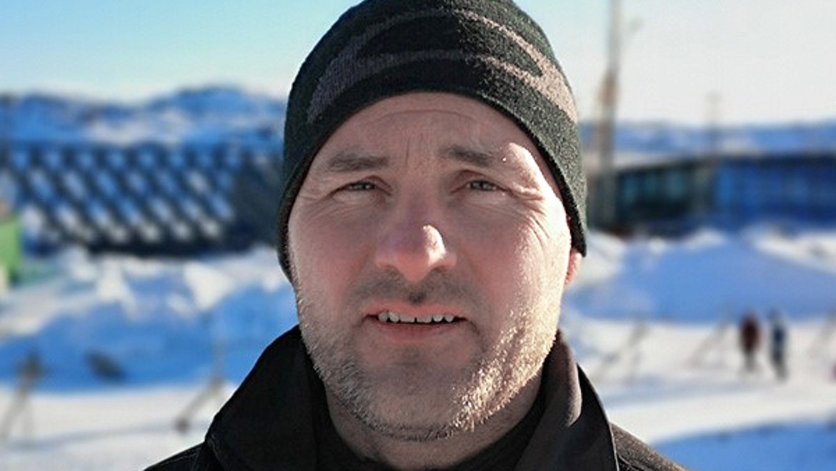 Jesper Bredahl, VVS og El Firmaet A/S i Ilulissat (© Adam Mørk) Jesper Bredahl, VVS og El Firmaet A/S i Ilulissat (© Adam Mørk)