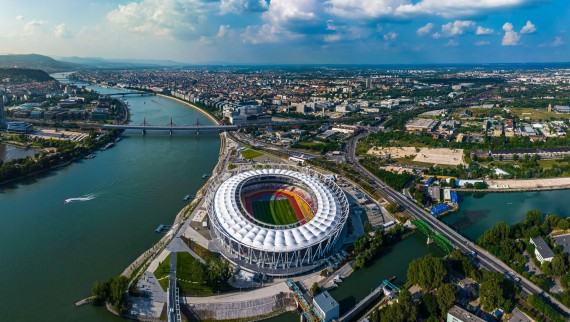 Nationalt atletikstadion Budapest (© ZGPhotography / Alamy Stock Photo)