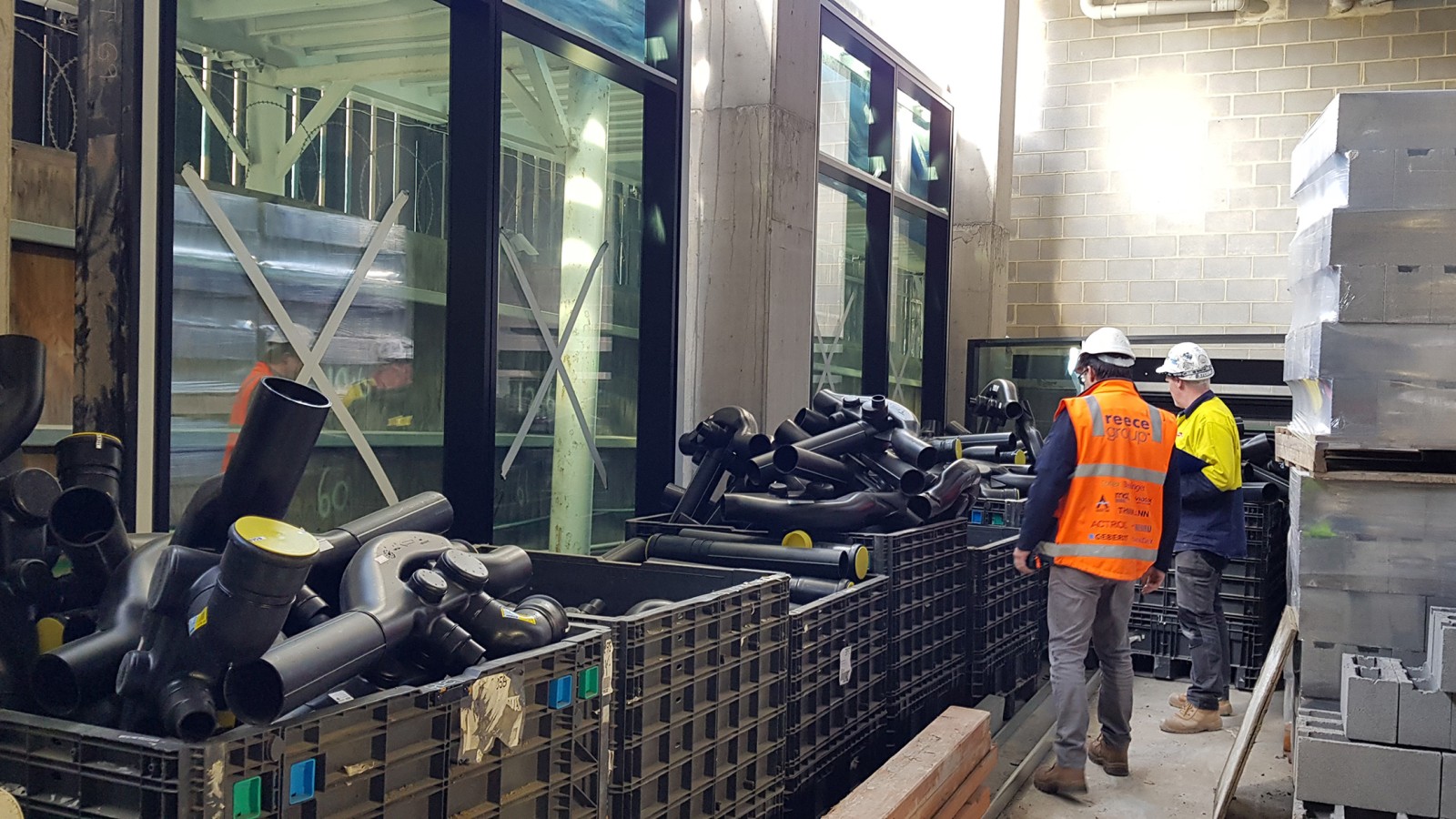 Geberit SuperTube til drænvandsforsyning (© Peter Casamento, Marc Williams) Geberit SuperTube til drænvandsforsyning (© Peter Casamento, Marc Williams)