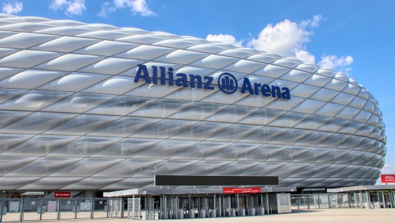 Allianz Arena, Munich, Tyskland (© Pixabay)